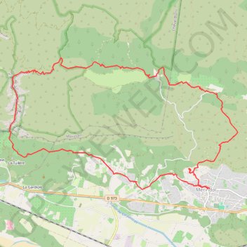 Itinéraire 84-449, distance, dénivelé, altitude, carte, profil, trace GPS