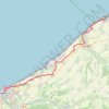 Itinéraire Dieppe / Le Tréport, distance, dénivelé, altitude, carte, profil, trace GPS