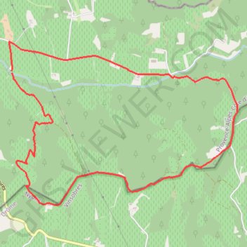 Itinéraire Les bornes papales, distance, dénivelé, altitude, carte, profil, trace GPS