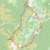 Itinéraire Les Crêtes de Berg, distance, dénivelé, altitude, carte, profil, trace GPS