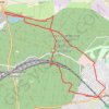 Itinéraire L'étang du Corra, distance, dénivelé, altitude, carte, profil, trace GPS