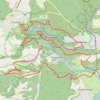 Itinéraire Boucles de la Sarre, distance, dénivelé, altitude, carte, profil, trace GPS