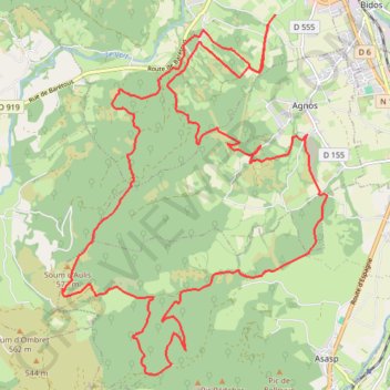 Itinéraire VTT Enduro en Forêt de Bugangue, distance, dénivelé, altitude, carte, profil, trace GPS