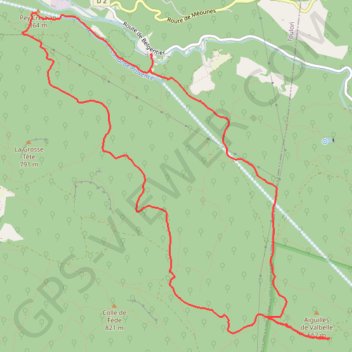 Itinéraire Aiguilles de Valbelle - Signes, distance, dénivelé, altitude, carte, profil, trace GPS