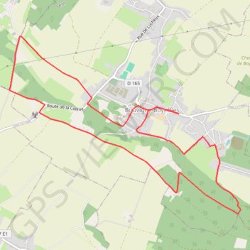 Itinéraire Autour de la Cuesta, distance, dénivelé, altitude, carte, profil, trace GPS
