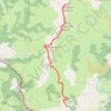 Itinéraire Les crêtes de l'Haltzamendi depuis Ossès, distance, dénivelé, altitude, carte, profil, trace GPS