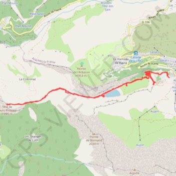 Itinéraire 2024-06-05 13:55:27, distance, dénivelé, altitude, carte, profil, trace GPS