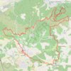 Itinéraire Lambesc, distance, dénivelé, altitude, carte, profil, trace GPS