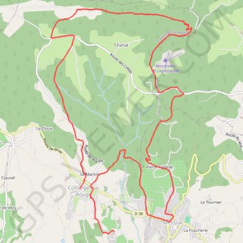 Itinéraire La chaise du diable, séjour de Collonges-la-Rouge, distance, dénivelé, altitude, carte, profil, trace GPS