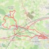 Itinéraire Laval par le Genest et Olivet, distance, dénivelé, altitude, carte, profil, trace GPS