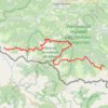 Itinéraire De l'étang d'Araing à l'étang de Guzet, distance, dénivelé, altitude, carte, profil, trace GPS