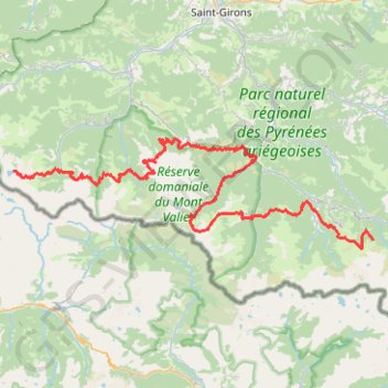 Itinéraire De l'étang d'Araing à l'étang de Guzet, distance, dénivelé, altitude, carte, profil, trace GPS