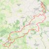Itinéraire Relais des laiteries - Sottevast, distance, dénivelé, altitude, carte, profil, trace GPS