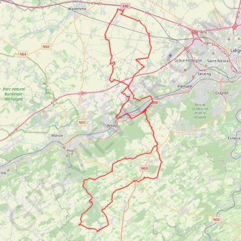 Itinéraire JPP 24-08-22, distance, dénivelé, altitude, carte, profil, trace GPS