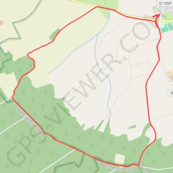Itinéraire La forêt de Bezange, distance, dénivelé, altitude, carte, profil, trace GPS