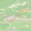Itinéraire Sentier Cathare - De Cubières à Duilhac-sous-Peyrepertuse, distance, dénivelé, altitude, carte, profil, trace GPS