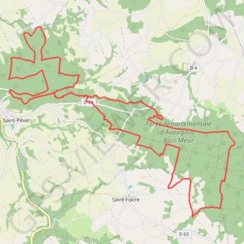 Itinéraire Tro Wraz St Péver, distance, dénivelé, altitude, carte, profil, trace GPS