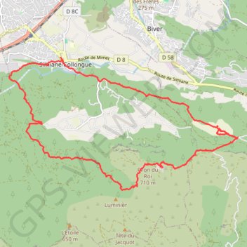 Itinéraire Pilon du Roi, distance, dénivelé, altitude, carte, profil, trace GPS
