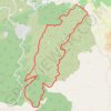 Itinéraire Circuit Mimosas - Roquebrune, distance, dénivelé, altitude, carte, profil, trace GPS