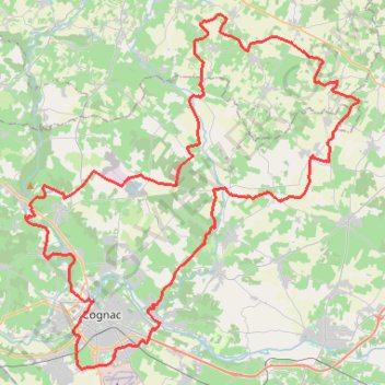 Itinéraire Base gravel / 80km / N - NE / Sainte-Sévère-22870873, distance, dénivelé, altitude, carte, profil, trace GPS