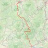 Itinéraire De Clermont-Ferrand à Montpellier à VTT, distance, dénivelé, altitude, carte, profil, trace GPS