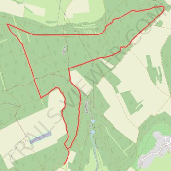 Itinéraire Eulmont, distance, dénivelé, altitude, carte, profil, trace GPS