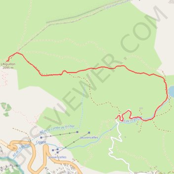 Itinéraire Lac du pontet, distance, dénivelé, altitude, carte, profil, trace GPS