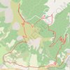 Itinéraire Chalvet et Cougulet 15km 850m, distance, dénivelé, altitude, carte, profil, trace GPS